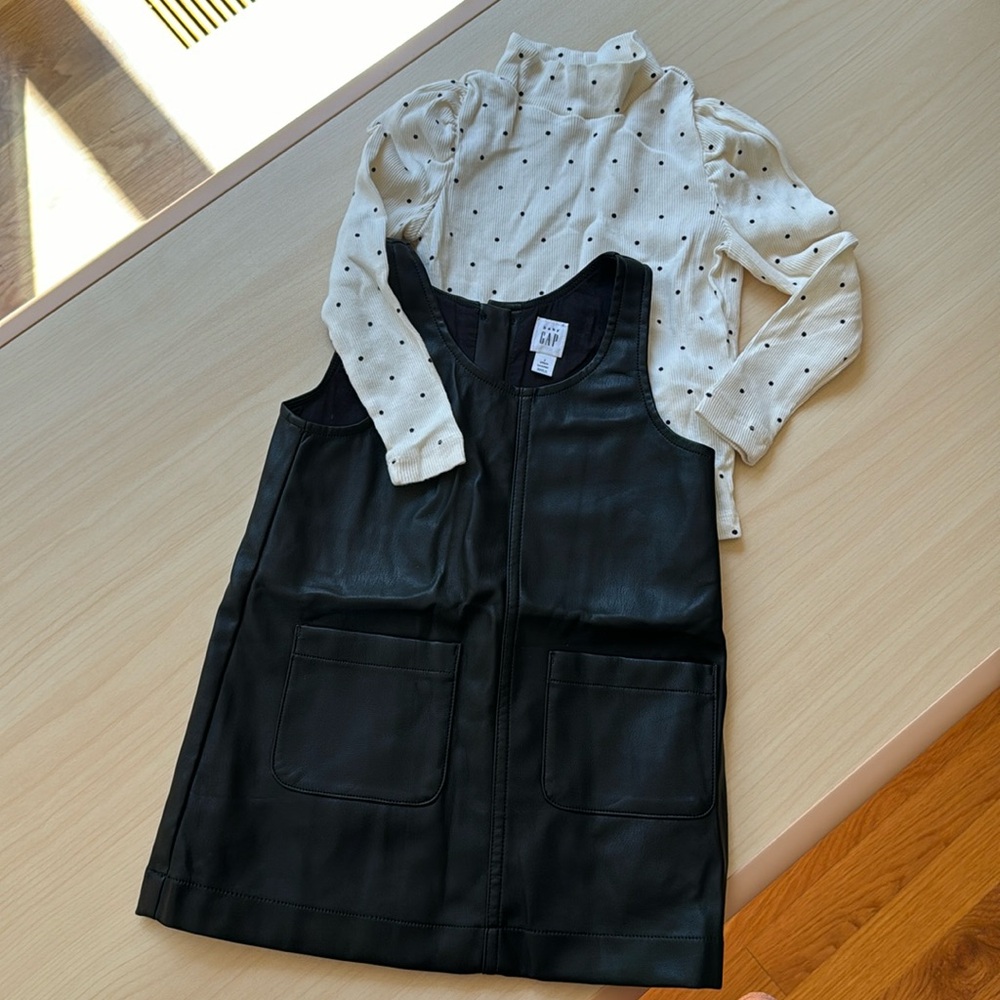 2T gap outfit 🤍🖤